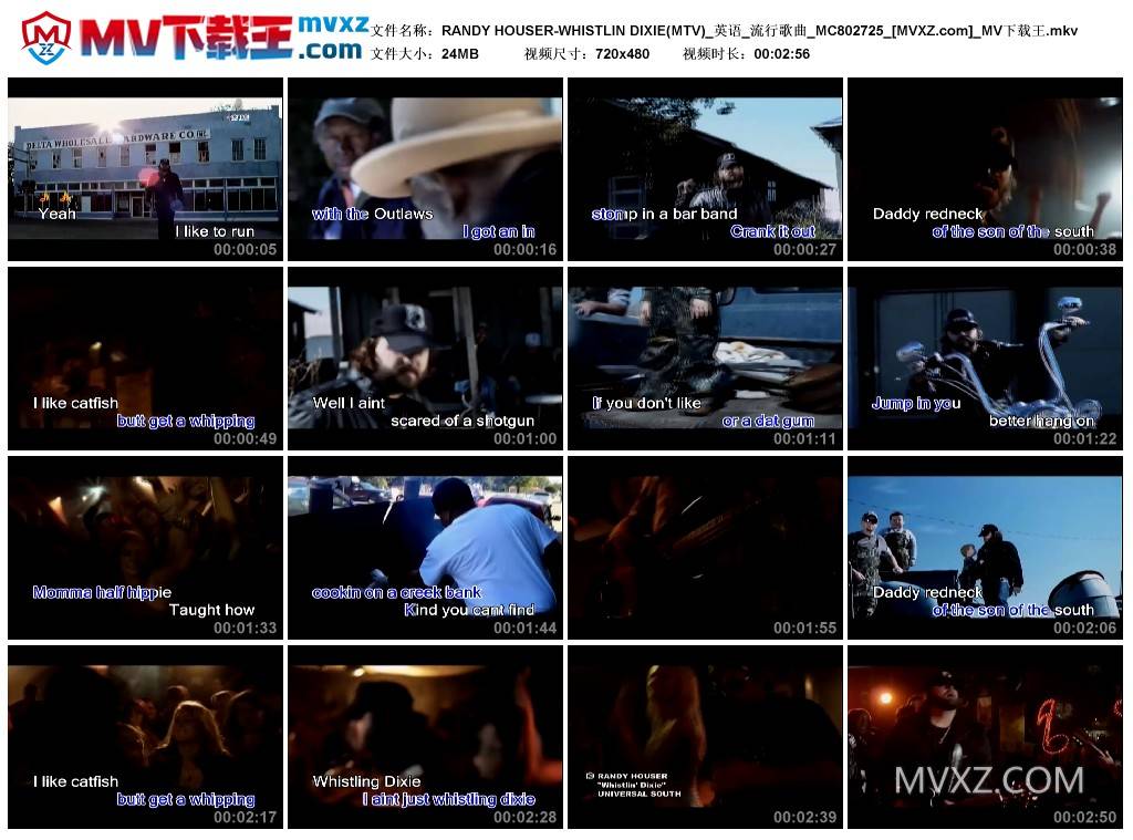 RANDY HOUSER-WHISTLIN DIXIE(MTV)_英语_流行歌曲_MC802725